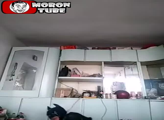 Video :A lighter is blown in Batman's mouth
